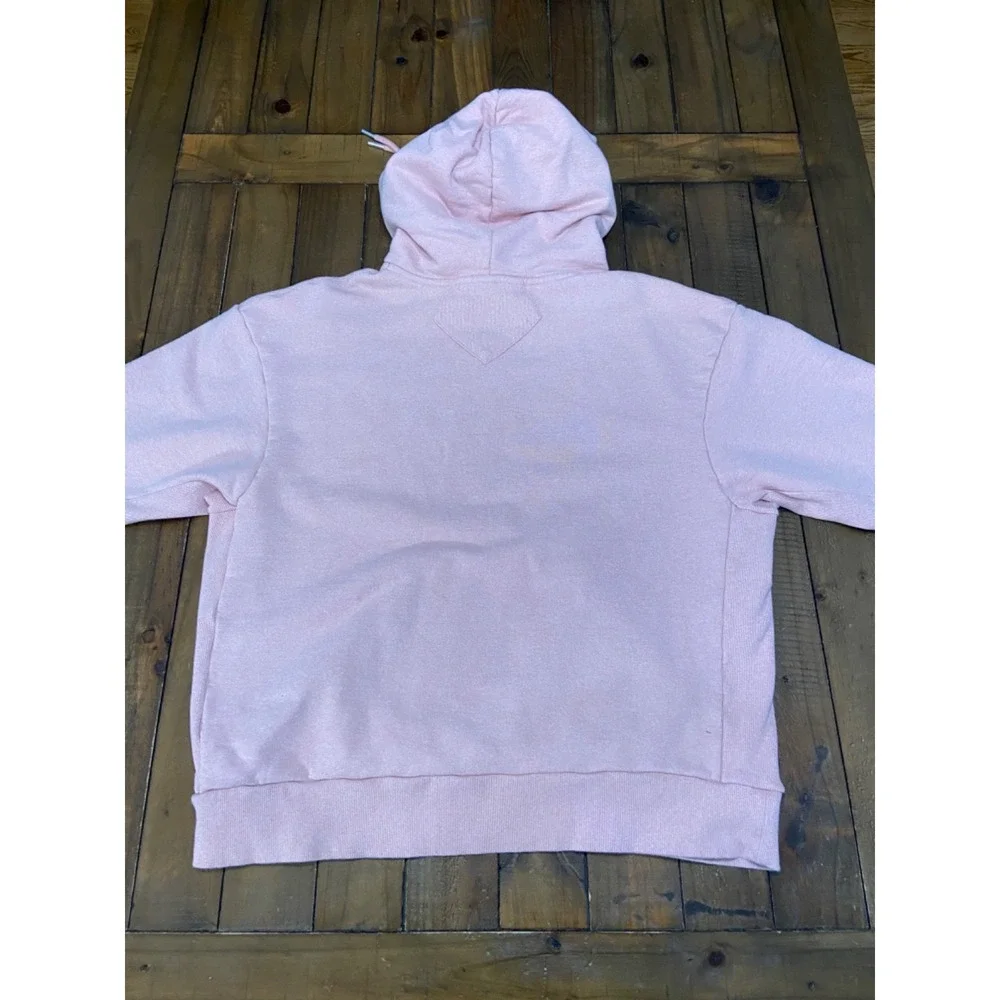 Nike Jordan Black Cat 4‎ Fleece Pullover Hoodie Stardust Pink AV2933-623 Size XL
